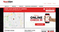 Desktop Screenshot of haircutmenandoverma.com