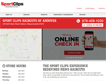 Tablet Screenshot of haircutmenandoverma.com